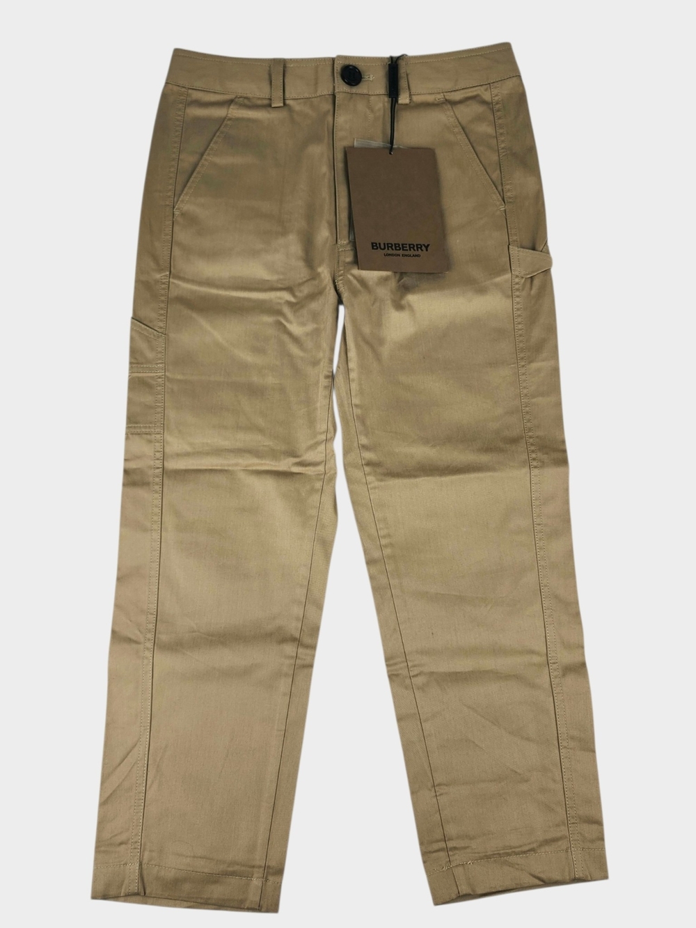 Burberry Tan Kids Kaiden Chinos NWT